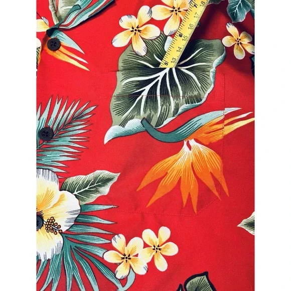 Vintage Alvish Enjoy Life Hawaiian Shirt sz Medium Vacation Cruise Island Wear - Picture 5 of 13